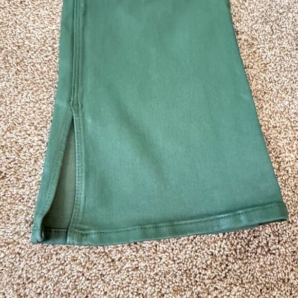 Hudson NWT Womens Size 24 Barbara High Rise Coated Boot Cut Jeans Wicked Holiday - Picture 5 of 15